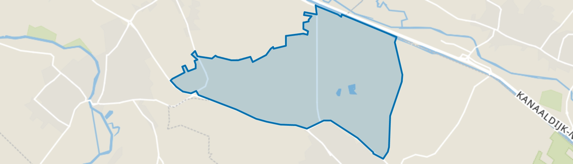 Buitengebied Molendijk, Schijndel map