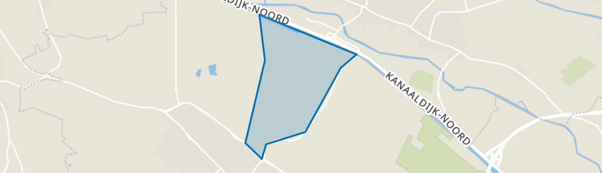 Buitengebied Steeg, Schijndel map
