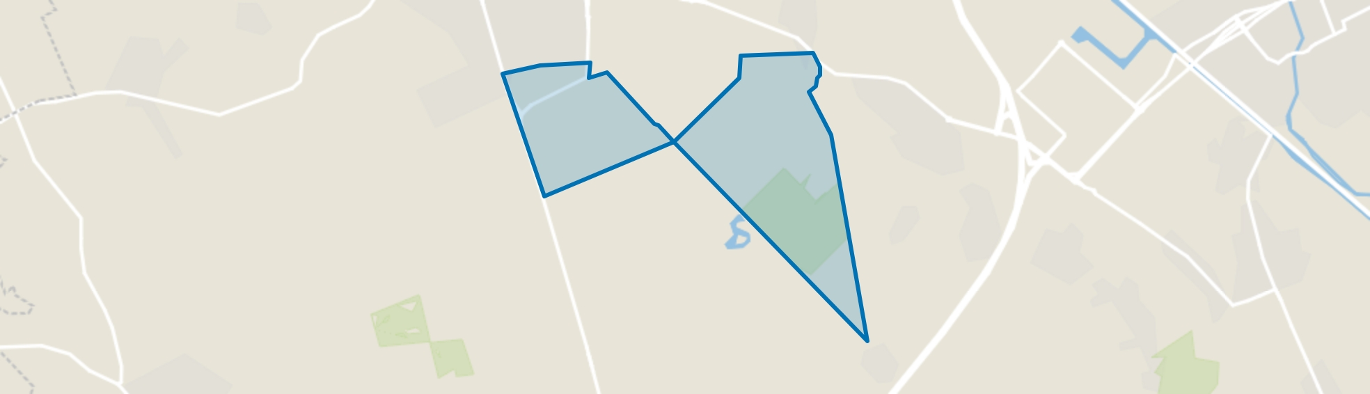 Buitengebied Vlagheide, Schijndel map
