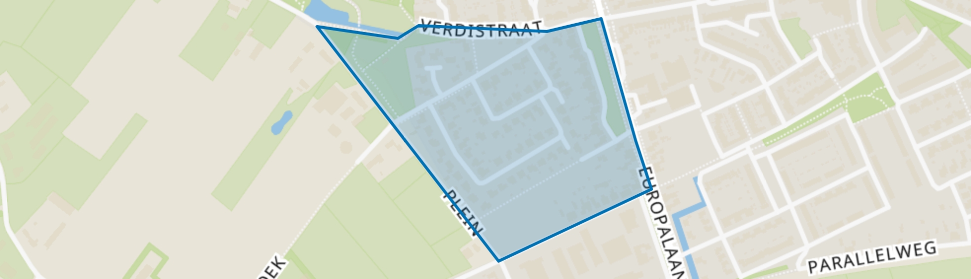 Plein 2, Schijndel map