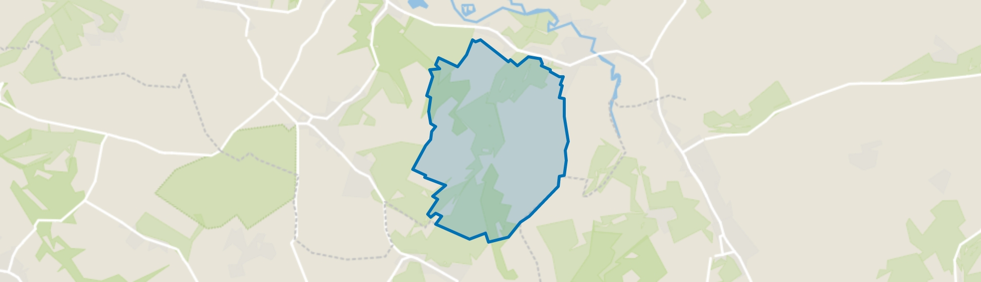 Gerendal, Schin op Geul map