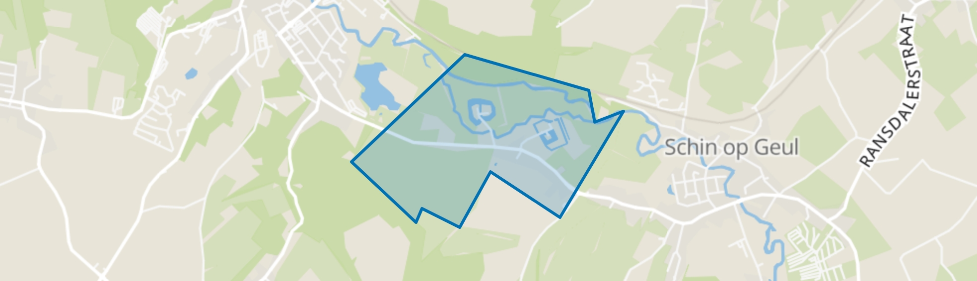 Oud-Valkenburg, Schin op Geul map