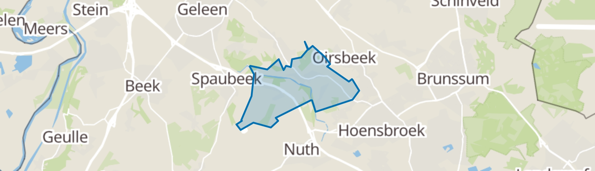 Schinnen map