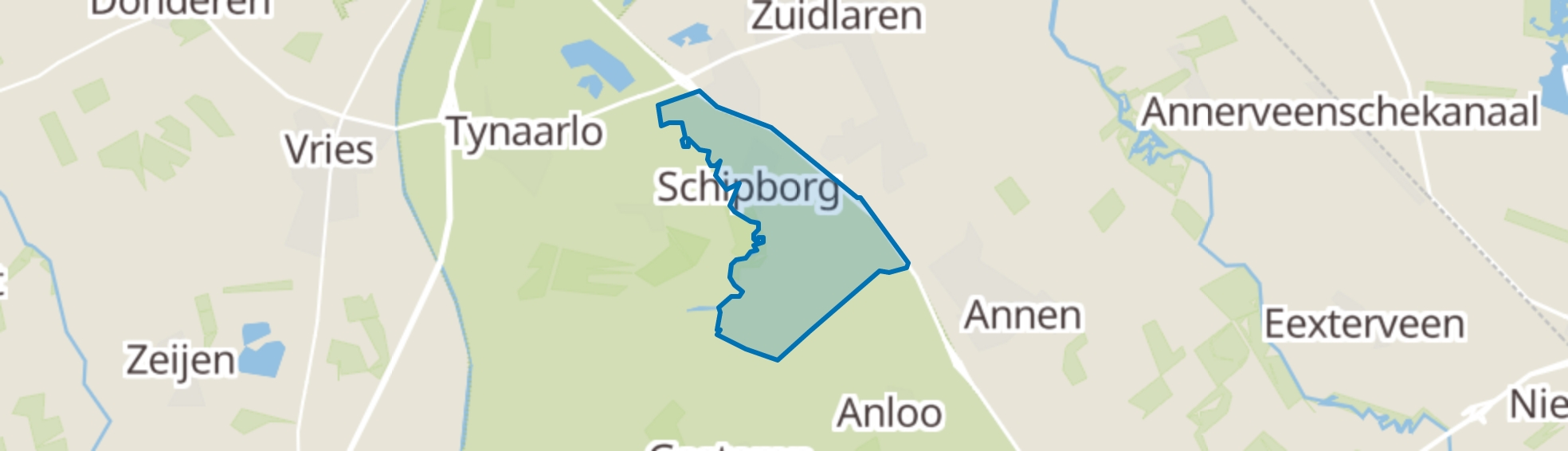 Schipborg map