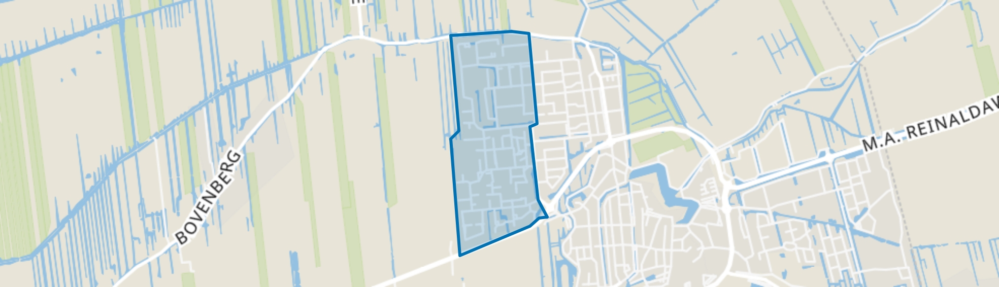 Schoonhoven-West, Schoonhoven map