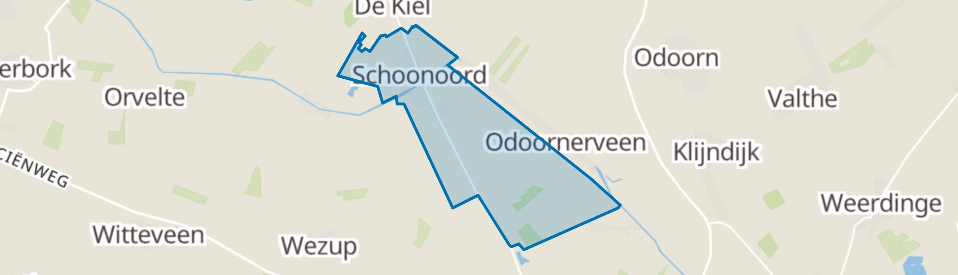 Schoonoord map