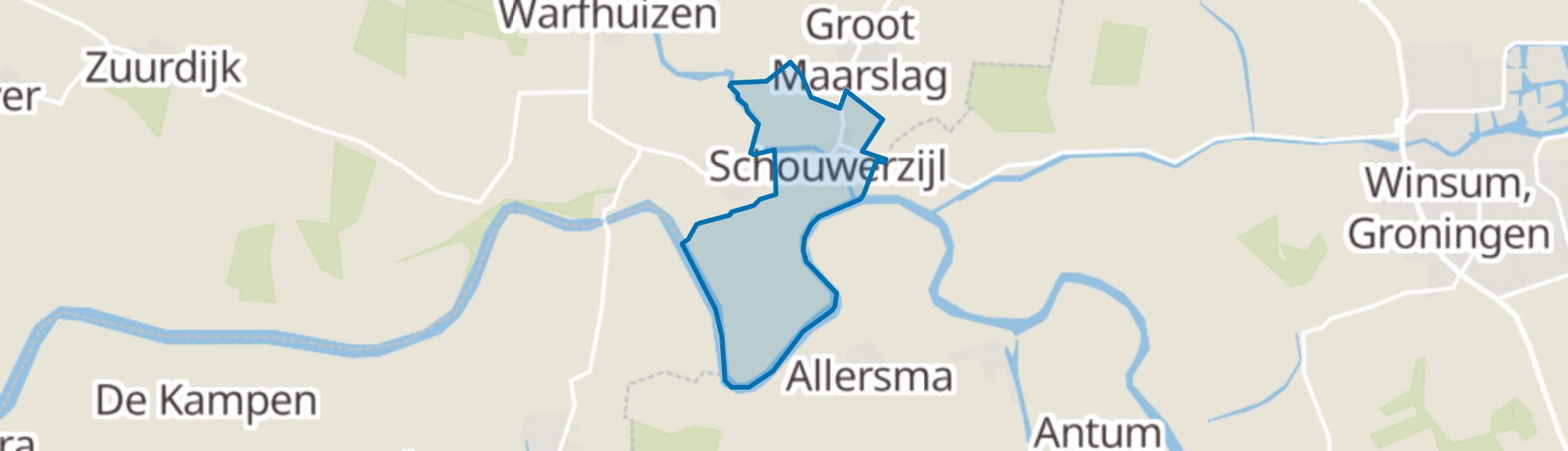 Schouwerzijl map