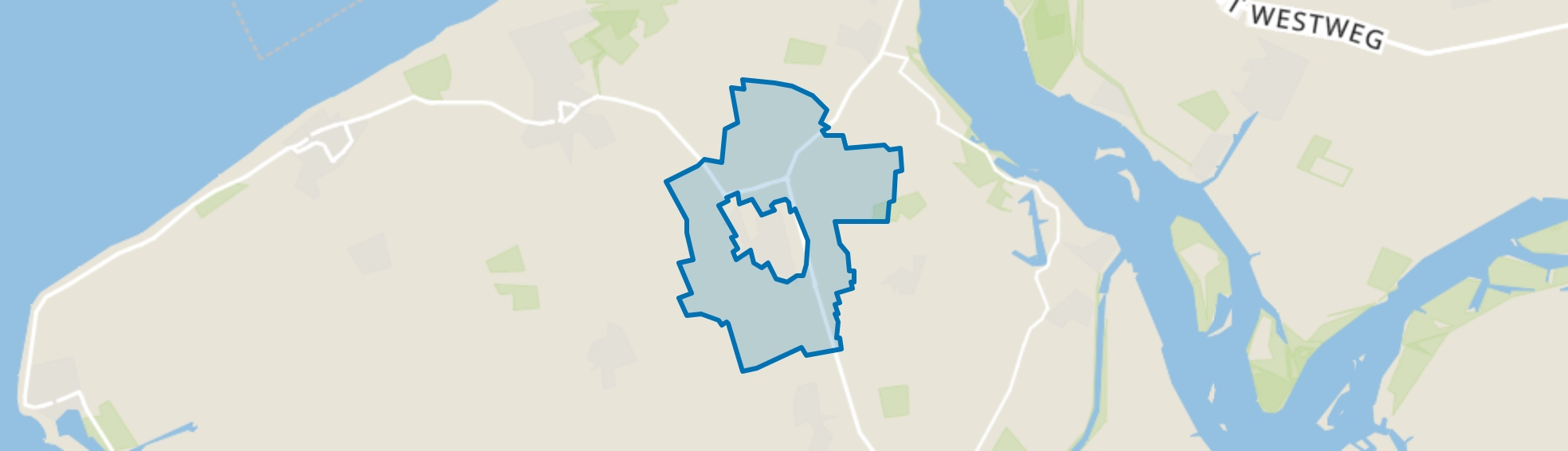 Verspreide huizen Serooskerke, Serooskerke (Gem. Veere) map