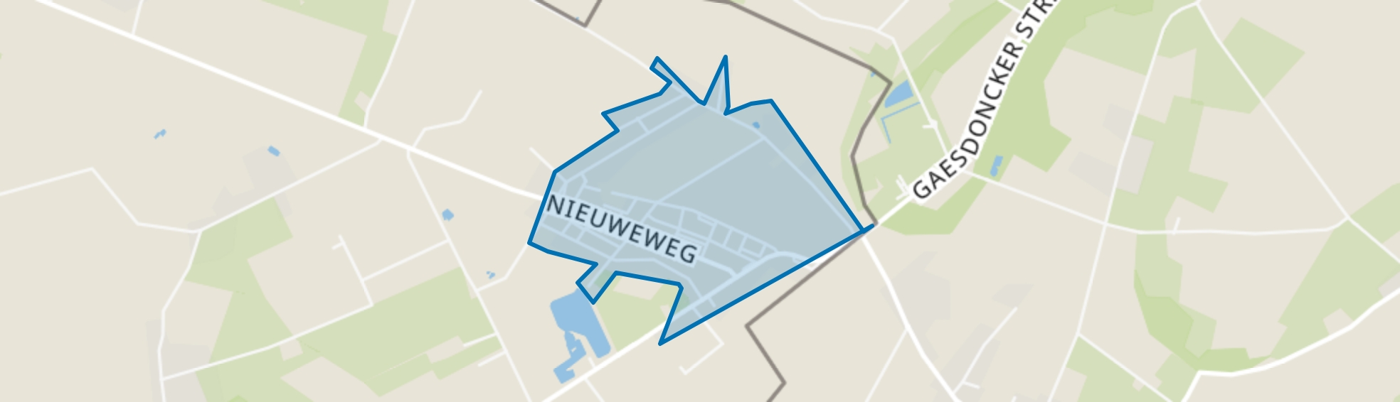 Siebengewald Kern, Siebengewald map