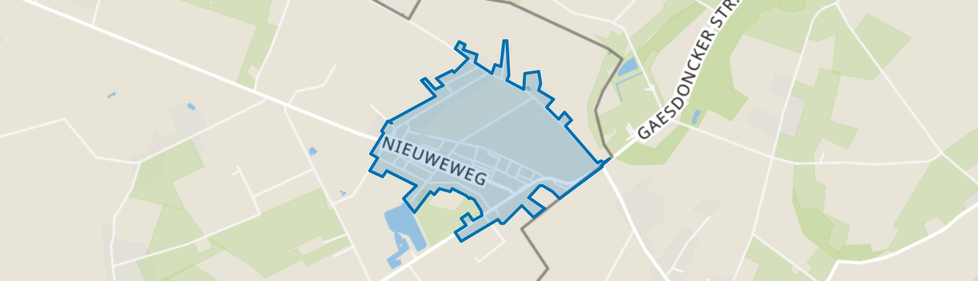 Siebengewald Kern, Siebengewald map