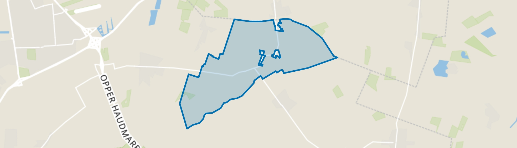 Siegerswoude-Buitengebied, Siegerswoude map