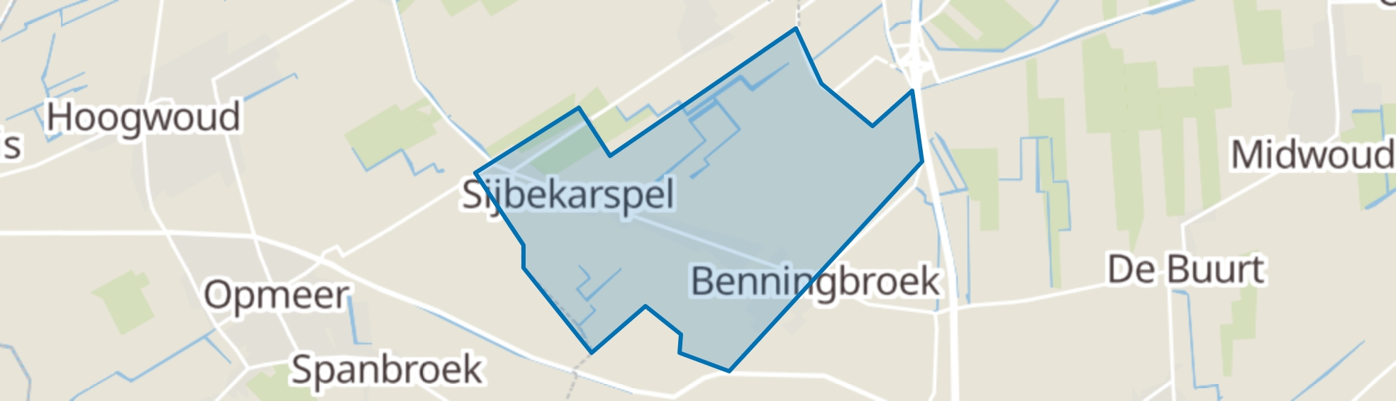 Sijbekarspel map