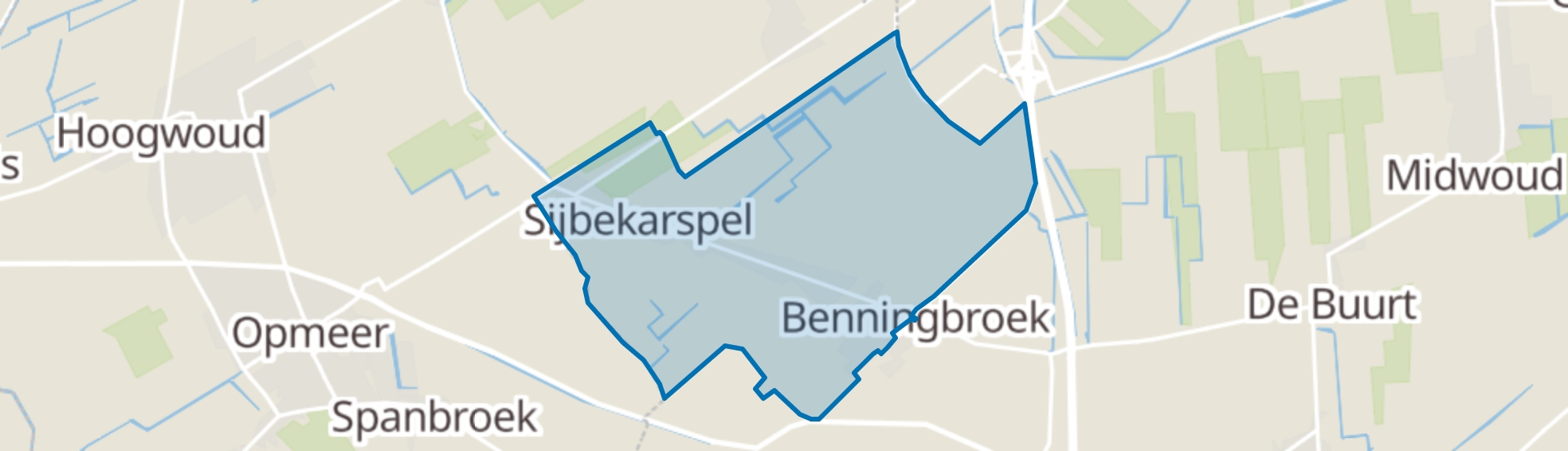 Sijbekarspel map