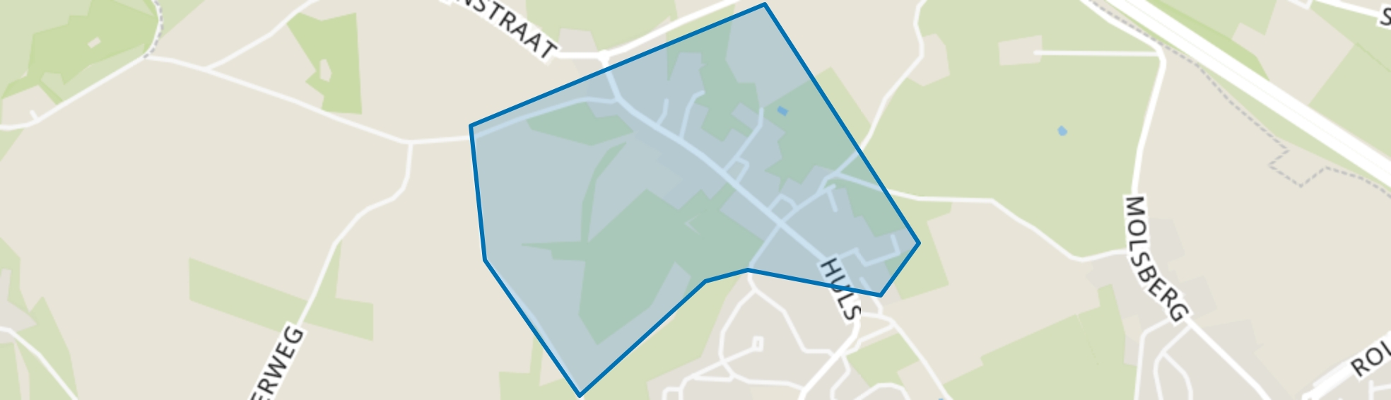 Huls, Simpelveld map