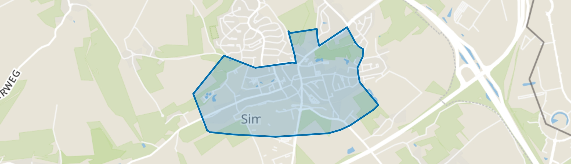 Simpelveld, Simpelveld map