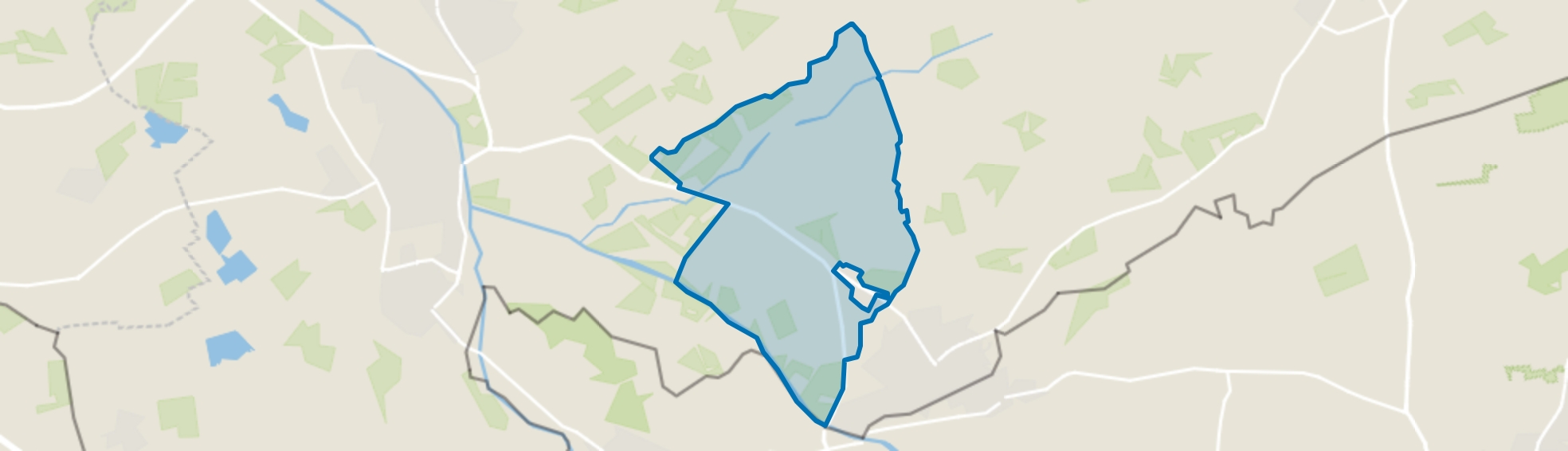 Verspreide huizen Breedenbroek, Sinderen map