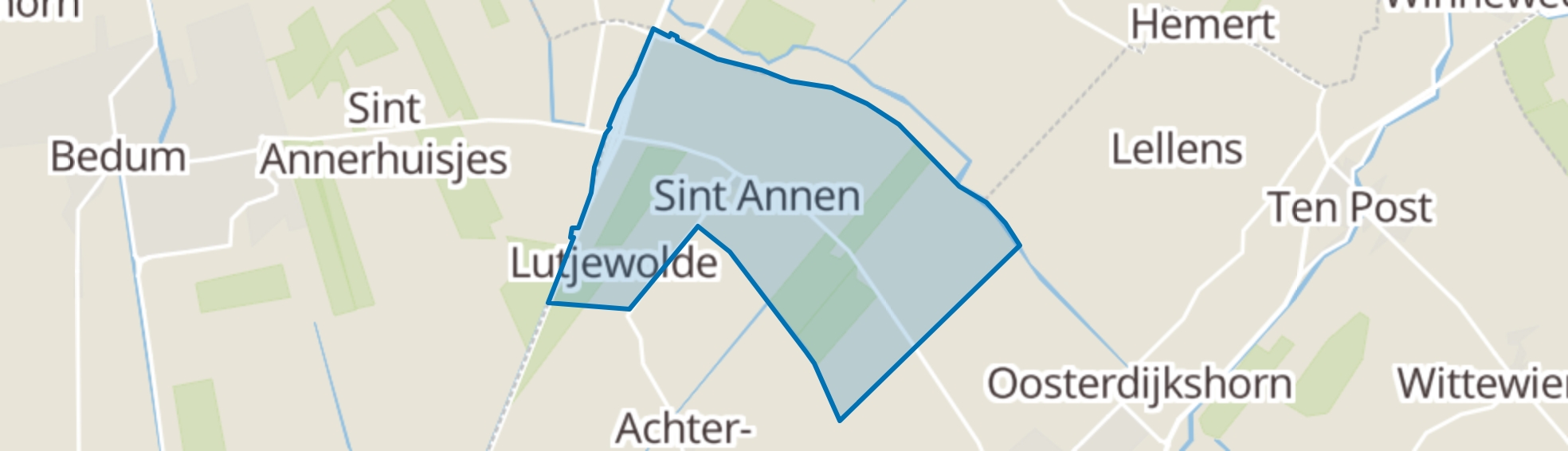 Sint Annen map