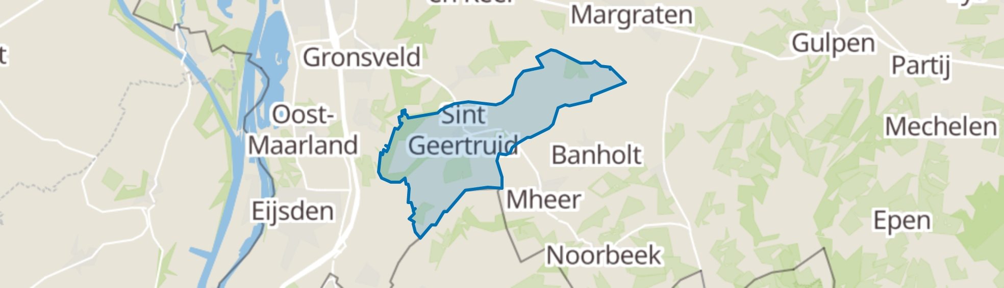 Sint Geertruid map