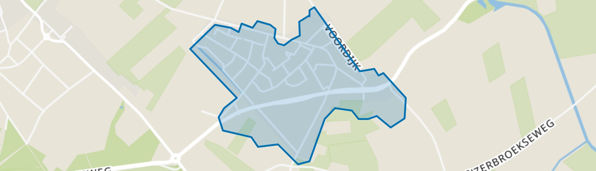 Sint Hubert, Sint Hubert map