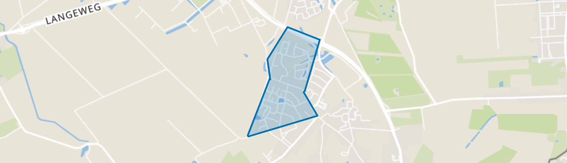 Polderken, Sint Jansteen map