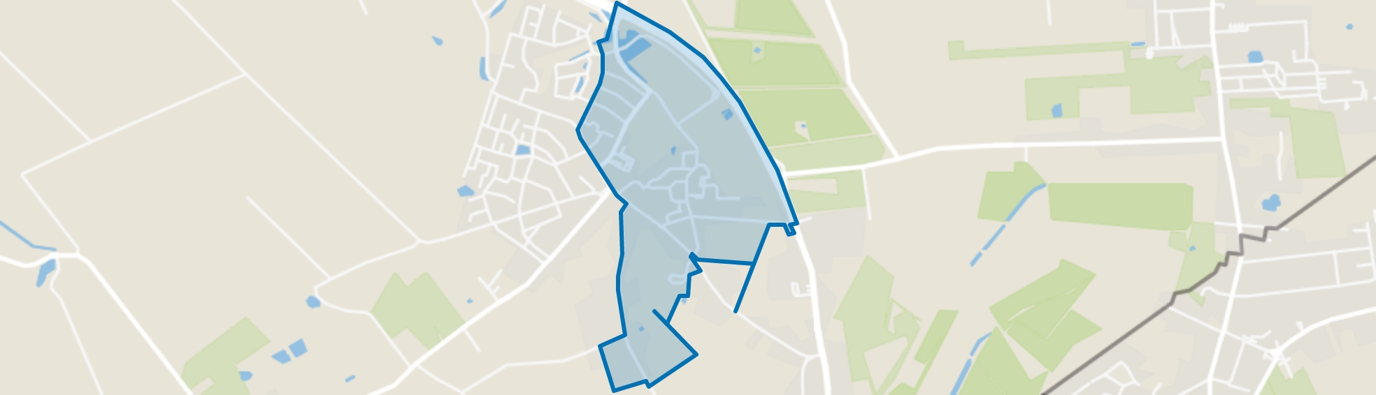 Walhoek, Sint Jansteen map