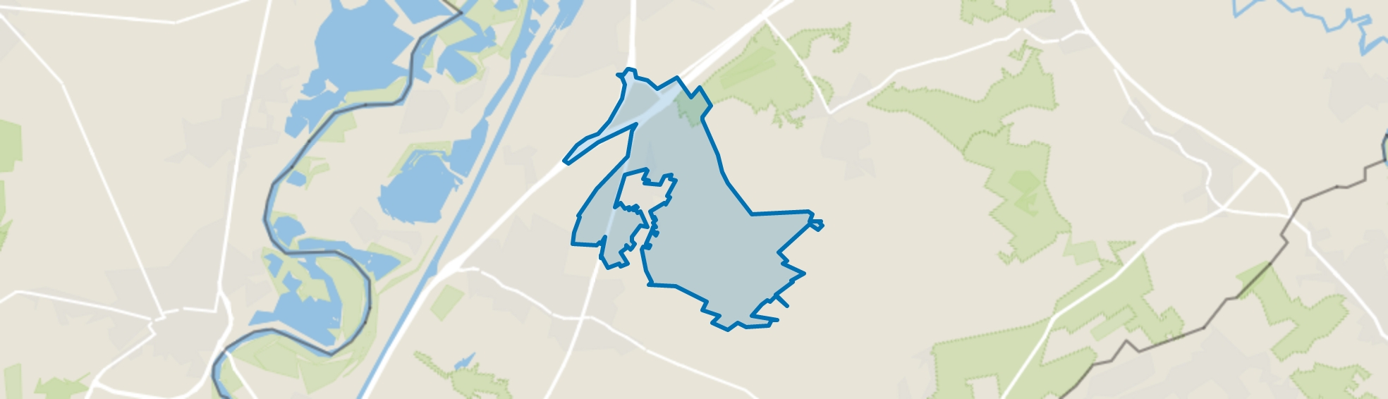 Verspreide Huizen Sint Joost, Sint Joost map