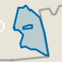 Verspreide huizen Sint Kruis, Sint Kruis location map