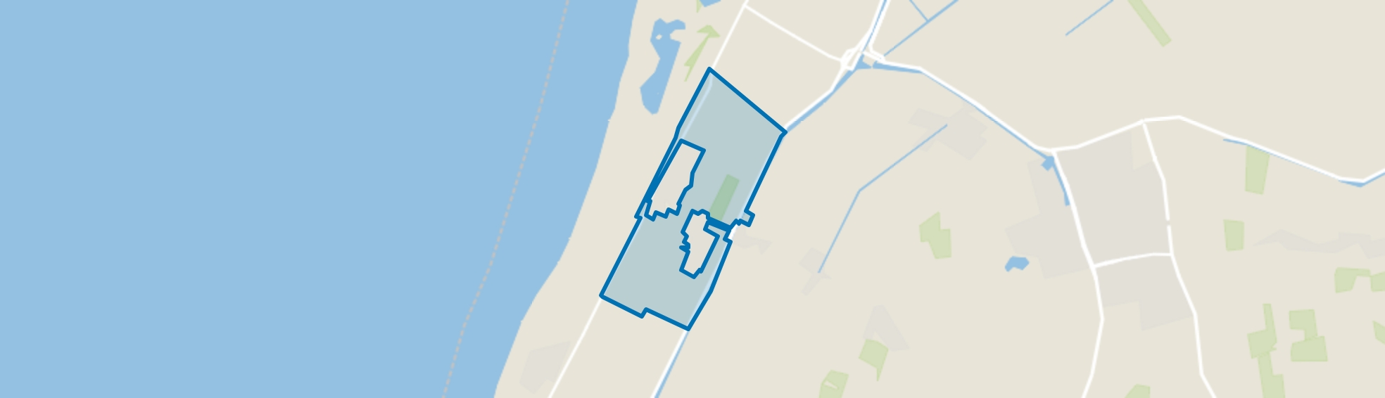 Buitengebied Sint Maartensvlotbrug, Sint Maartensvlotbrug map