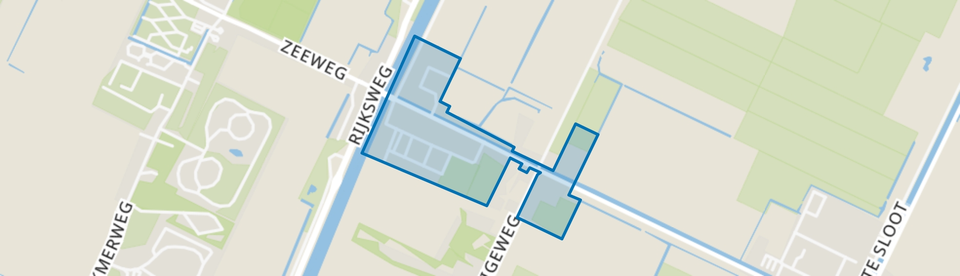 Sint Maartensvlotbrug (woonkern), Sint Maartensvlotbrug map