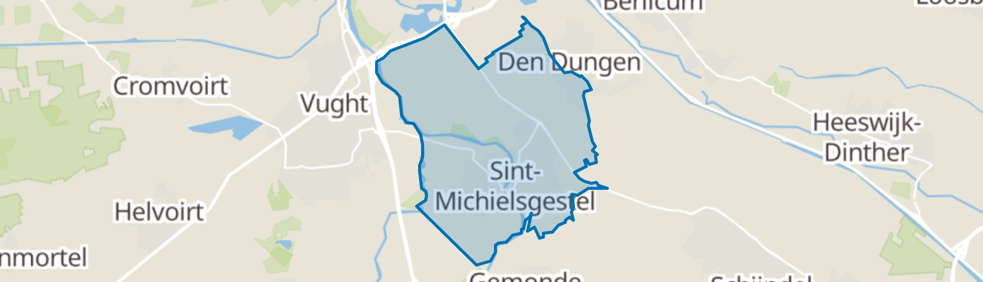 Sint-Michielsgestel map