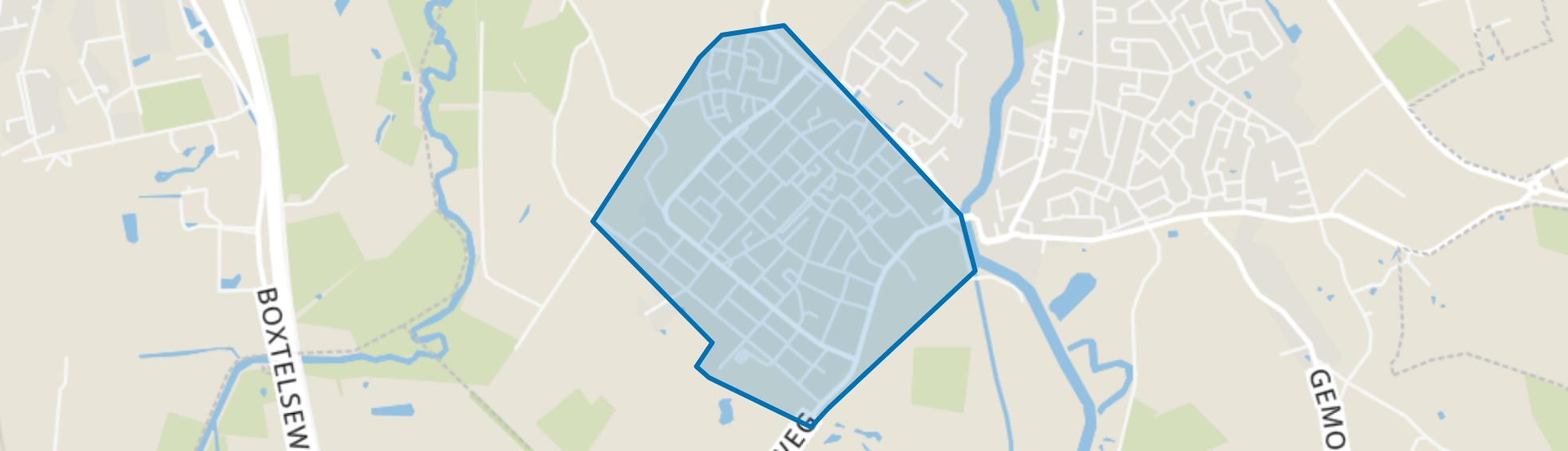 Theereheide, Sint-Michielsgestel map