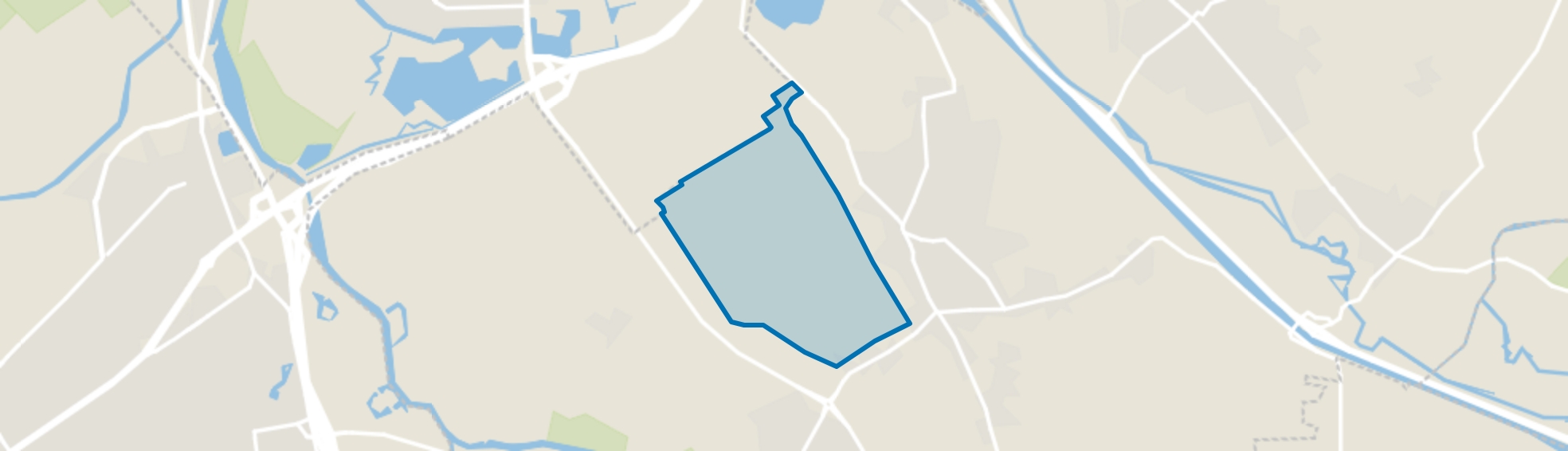 Verspreide huizen Maaskantje, Sint-Michielsgestel map