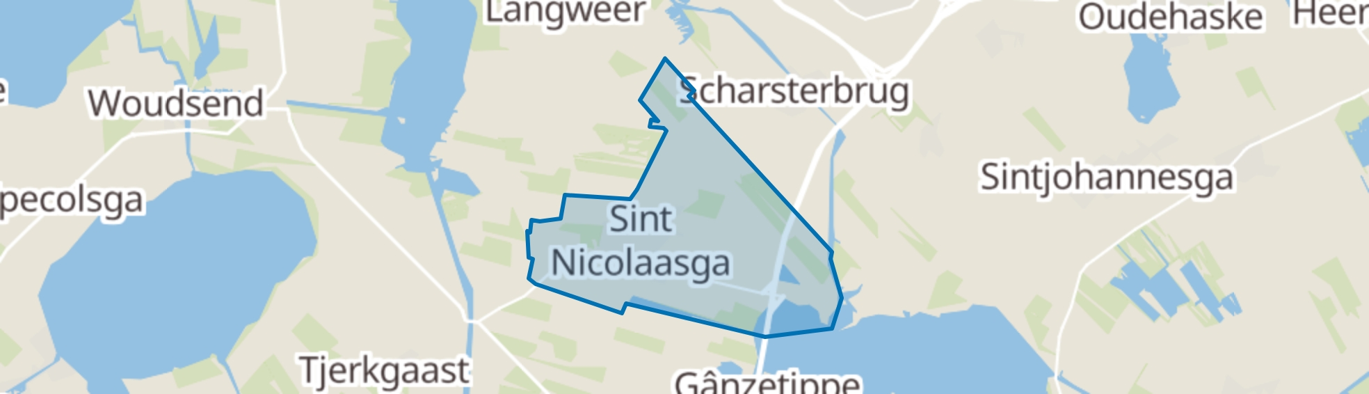 Sint Nicolaasga map