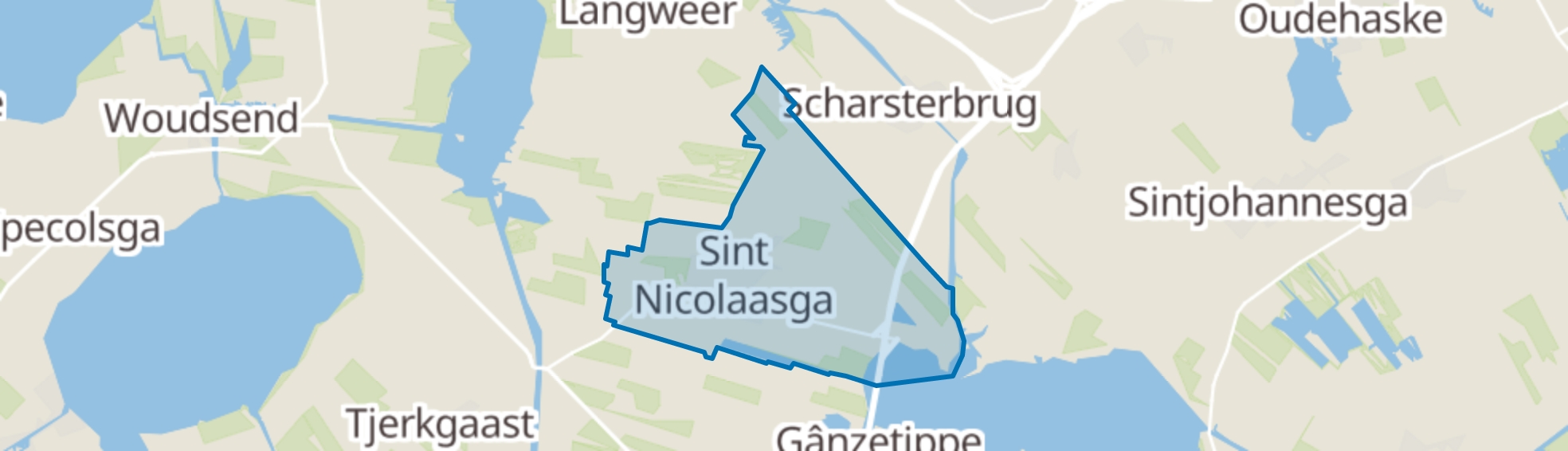 Sint Nicolaasga map