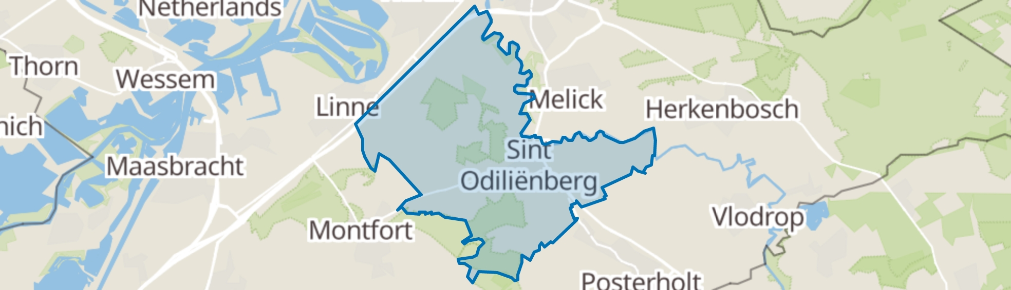 Sint Odiliënberg map