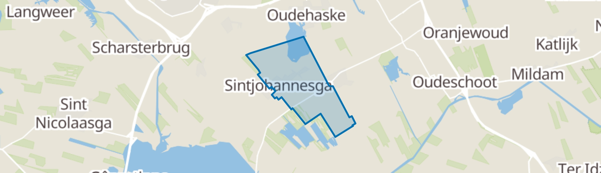 Sintjohannesga map