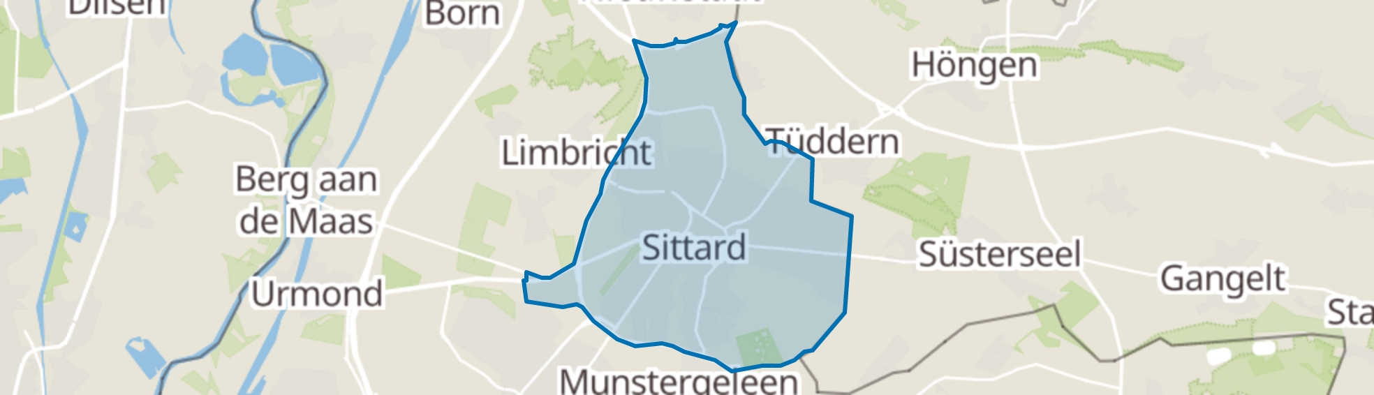 Sittard map