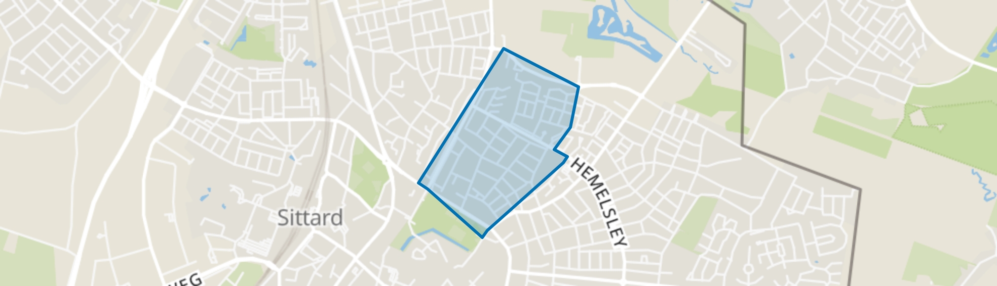 Baandert, Sittard map