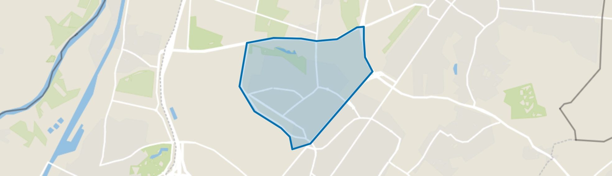 Lindenheuvel, Sittard map