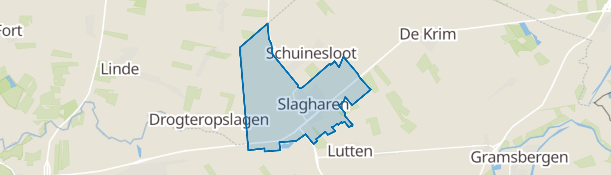 Slagharen map