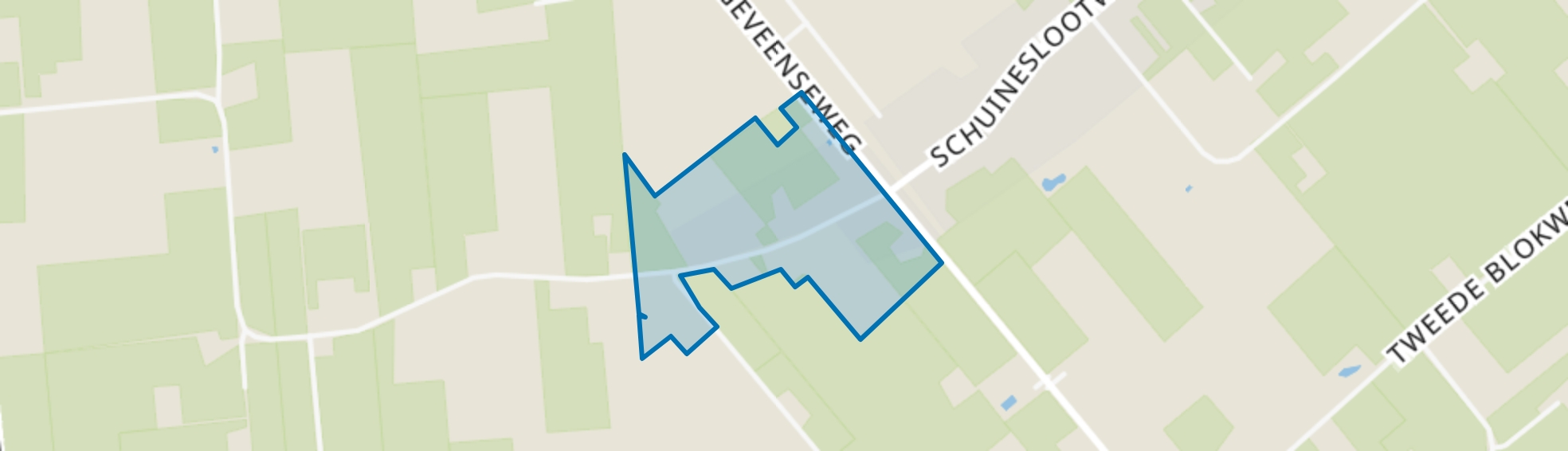 De Belt, Slagharen map