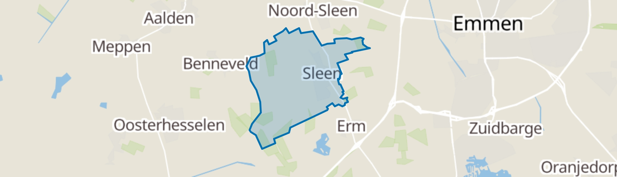 Sleen map