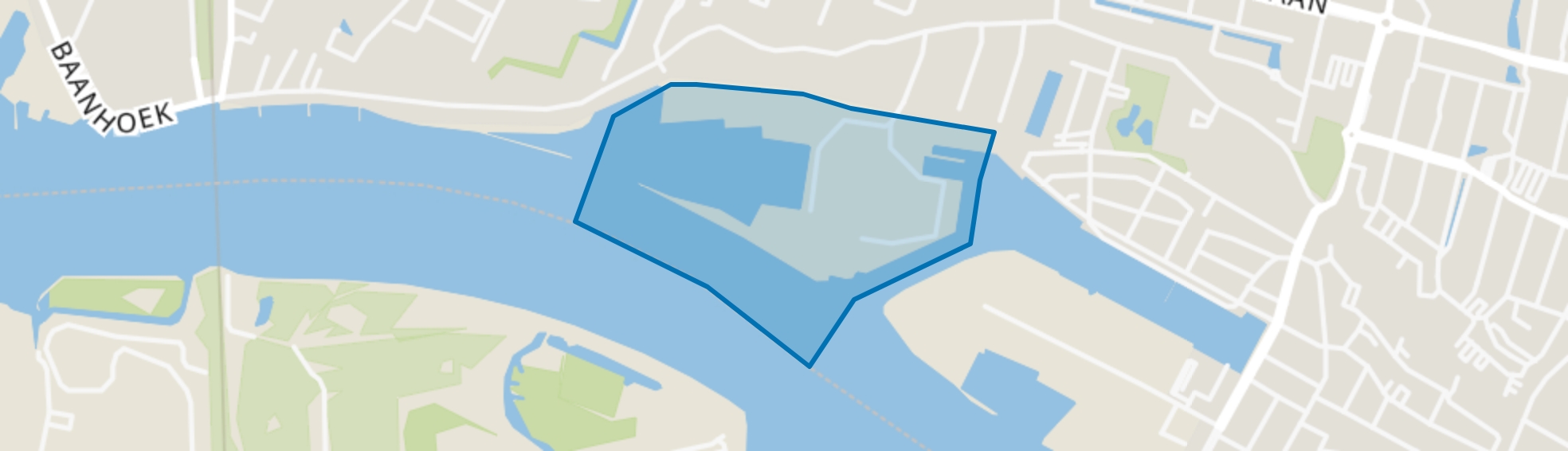 Bedrijventerrein Het Plaatje, Sliedrecht map