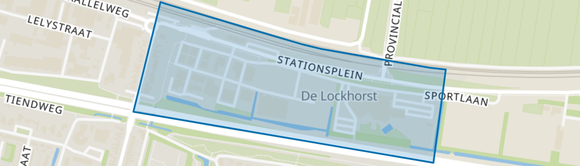 Bedrijventerrein Stationspark, Sliedrecht map