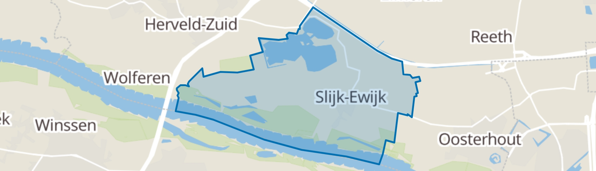 Slijk-Ewijk map