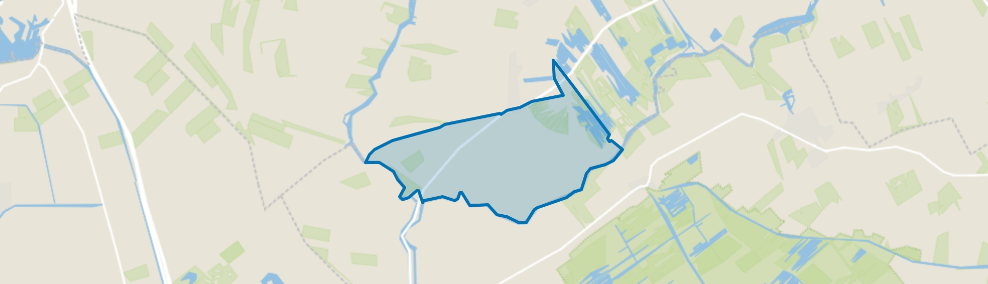 Slijkenburg-Spanga, Slijkenburg map