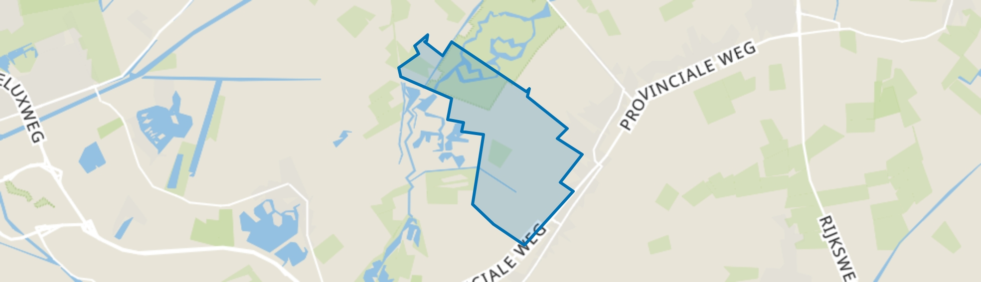 Slochteren Natuurgebied, Slochteren map