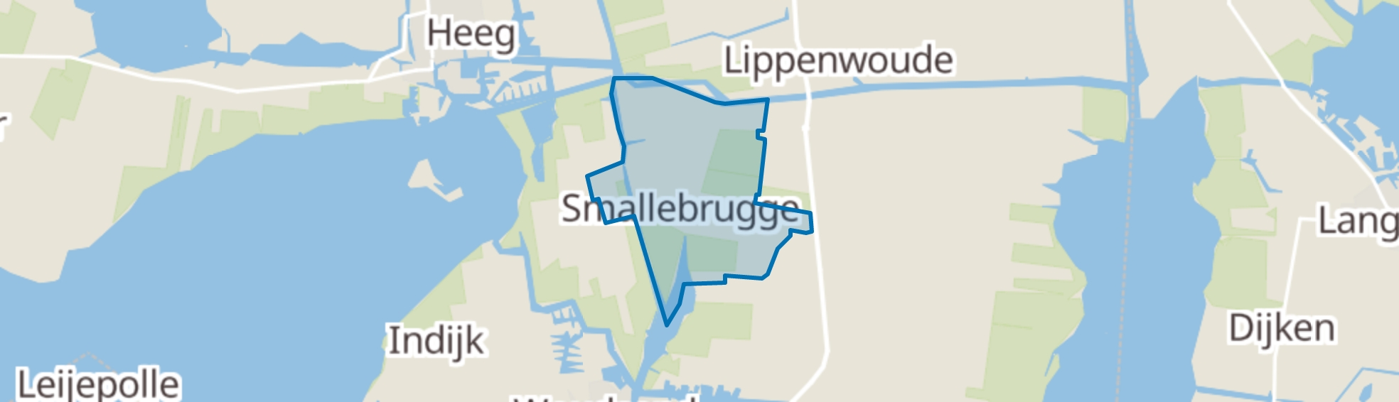 Smallebrugge map