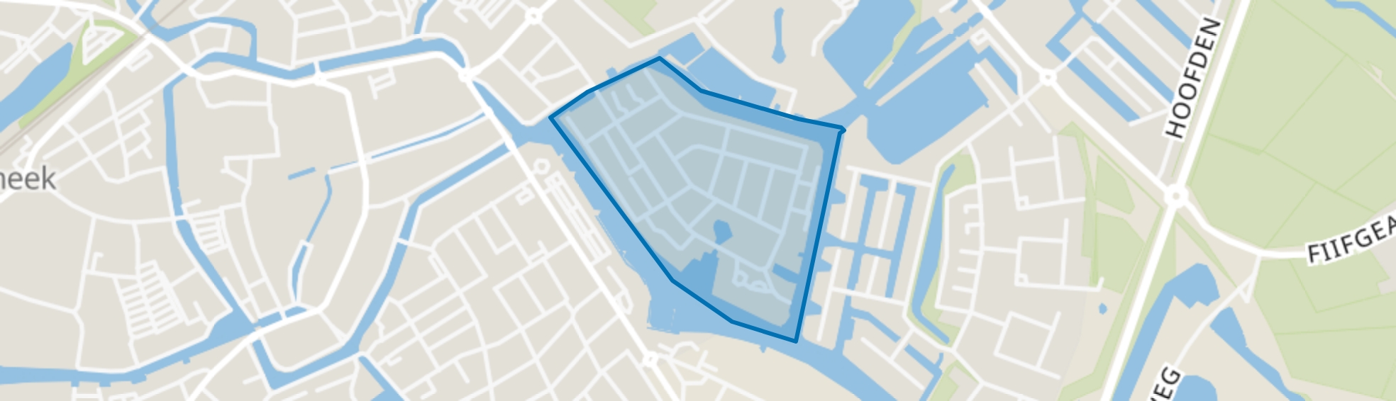 Het Eiland, Sneek map