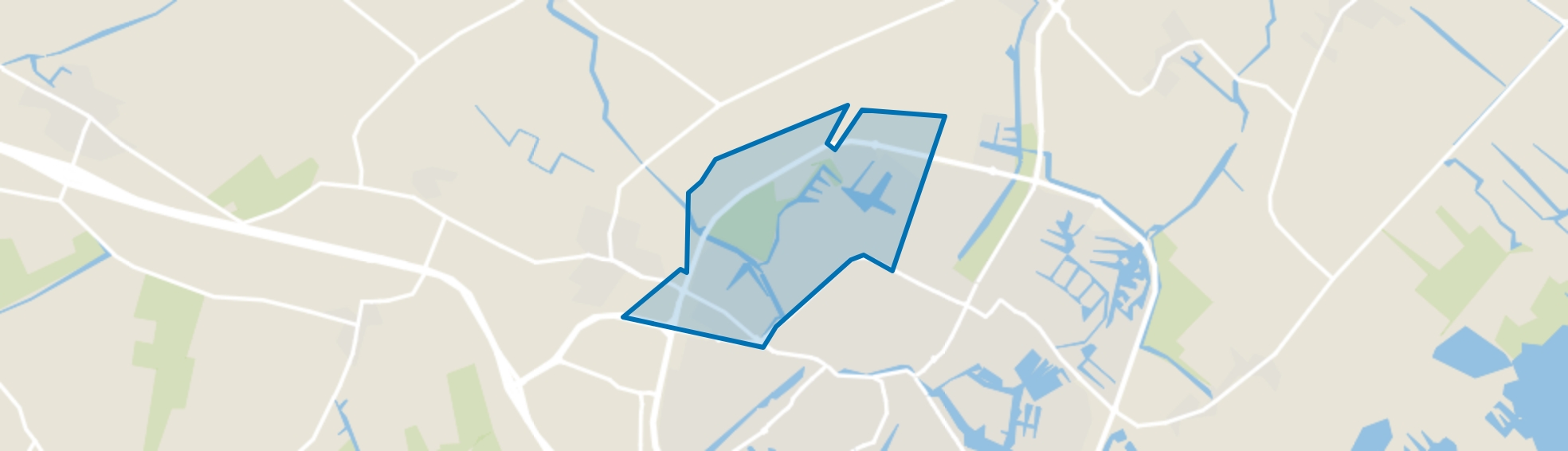 Noorderhoek II, Sneek map